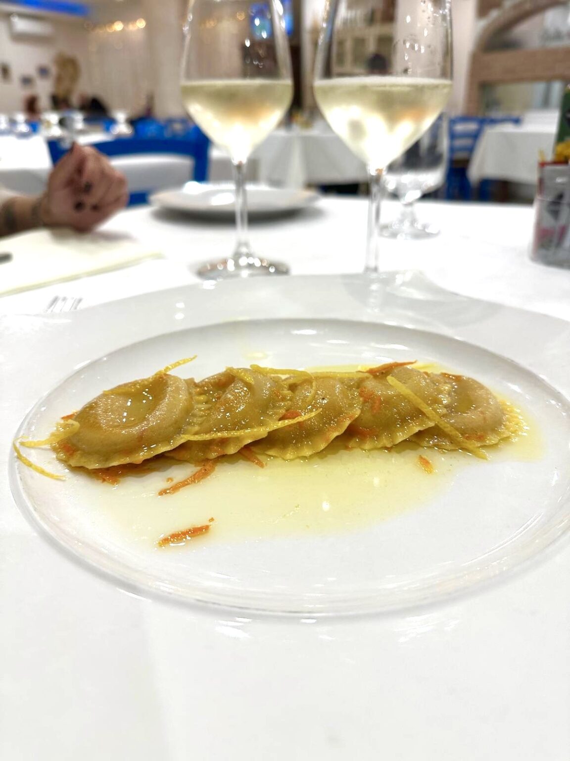 Bottoni ripieni gambero rosso